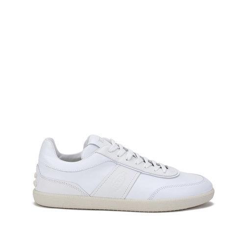 Tod’s/托德斯【22春夏新款】男士皮革系带休闲运动鞋小白鞋 XXM68C0DP30OV7 商品图0