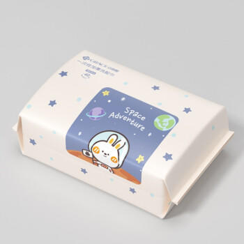 洁丽雅（Grace） 一次性洗脸巾干湿两用擦脸居家差旅洁面巾加厚珍珠纹柔巾单包 商品图4