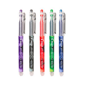 日本文具 pilot 百乐 P500 中性笔 针管彩色水性笔