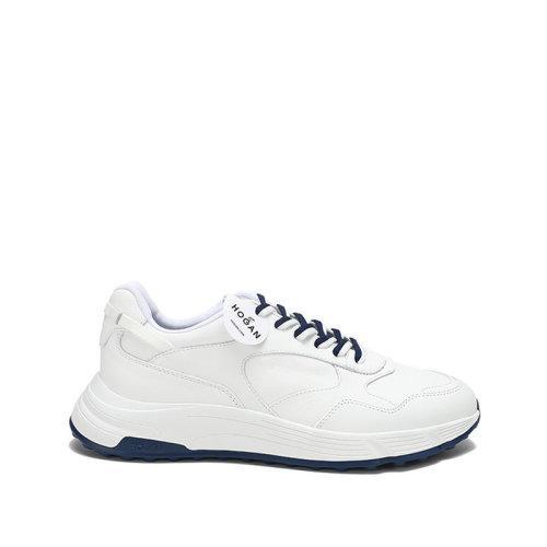 HOGAN【22春夏新款】 男士Hyperlight系列皮革系带休闲运动鞋增高厚底鞋 HXM5630DM92QH 商品图0