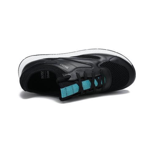 HUGO BOSS/雨果博斯 男士织物等多种材质拼接网眼系带休闲运动鞋 50455539 商品图9