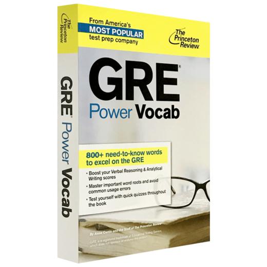 正版 GRE考试词汇 GRE Power Vocab 英文原版 英文词汇 普林斯顿 Princeton 英语单词书籍 英文版进口书 商品图2