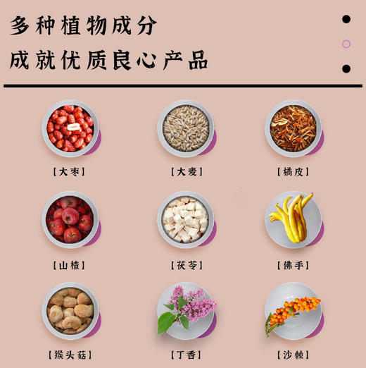 【买2立减20】丁香沙棘佛手茶早晚一杯轻松养胃温柔养胃口臭克星远离不适多种植物成分成就优质良心产品 商品图2