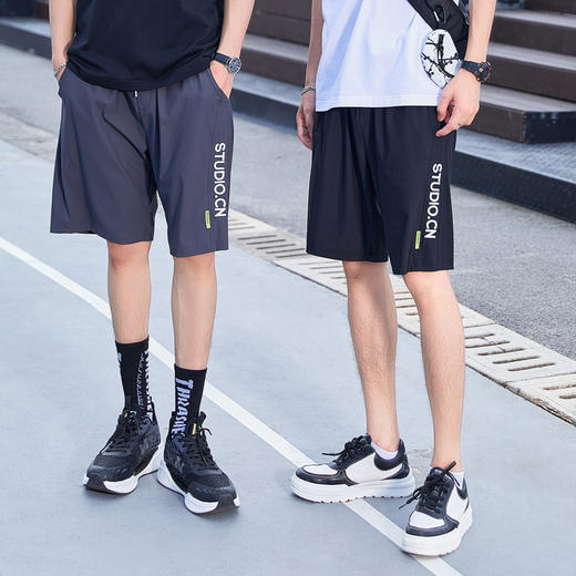 【断码清仓】HX 夏季休闲五分裤S206220078101短裤 商品图4