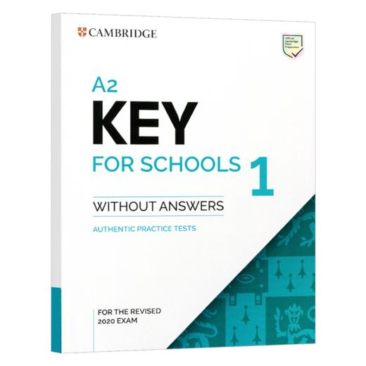 2020版剑桥KET考试真题集A2 青少版 英文原版 A2 Key for Schools 1 for the Revised 2020 Exam Student's Book 英文版进口英语书 商品图1