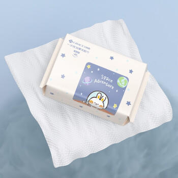 洁丽雅（Grace） 一次性洗脸巾干湿两用擦脸居家差旅洁面巾加厚珍珠纹柔巾单包 商品图2