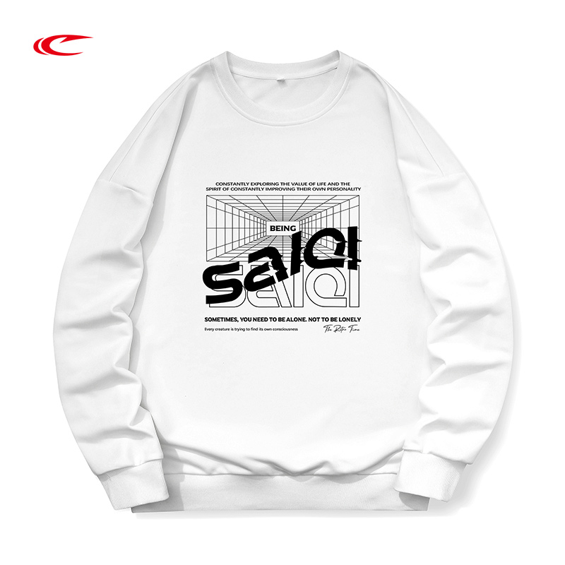 赛琪秋季男女同款情侣圆领卫衣17263X