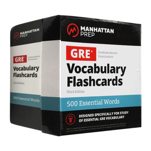 曼哈顿GRE基础词汇卡片500 英文原版英语单词书 Essential Words GRE Vocabulary Flashcards Manhattan Prep 进口书籍 全英文版书 商品图4
