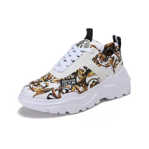 VERSACE JEANS COUTURE范思哲【22春夏新款】男士织物等材质系带休闲运动鞋厚底鞋 72YA3SC7 ZS255 商品图1