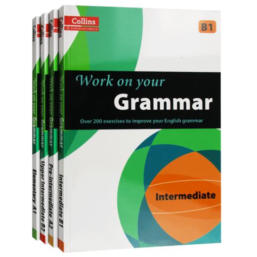 柯林斯攻破你的语法4册套装 英文原版书 Collins Work on Your Grammar A1 A2 B1 B2 英语考试辅导书籍进口教材 英文版原版 商品图4