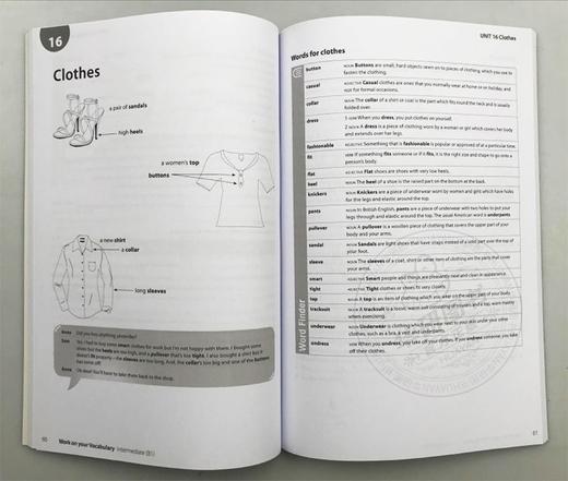 柯林斯攻破你的词汇 英文原版教材 Work on Your Vocabulary B1 英文版进口原版英语考试辅导书籍 商品图1