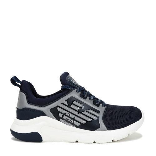 EA7/EA7 男士织物/PU系带休闲运动鞋 X8X057 XCC55 商品图5