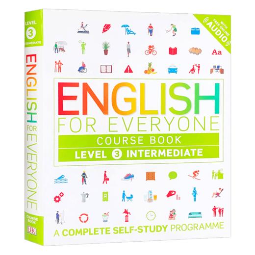 人人学英语3 英文原版 English for Everyone Course Book Level 3 Intermediate 英语教材自学书籍 DK系列 雅思托福用书 英文版 商品图3