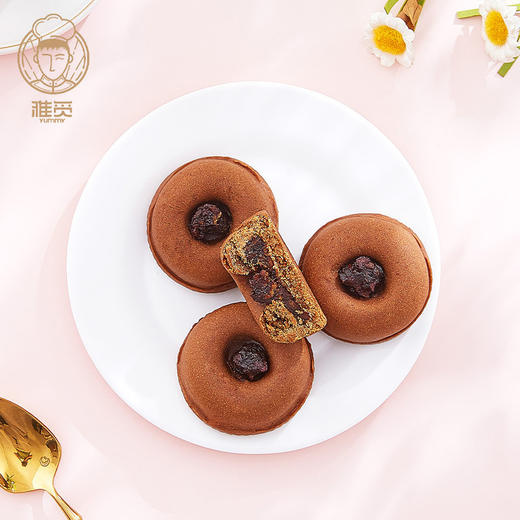 雅觅 茯苓枣饽饽320g 8枚手工办公室休闲零食糕点 夹心馅饼面点小吃 商品图0