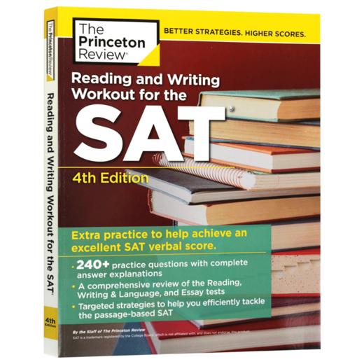 SAT读写训练 新版第4版 英文原版 Reading and Writing Workout for the SAT 美国高考SAT 英文版 进口原版英语考试辅导书籍 商品图4