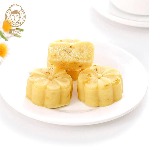 雅觅 桂花绿豆糕320g 8枚传统糕点小吃 特产办公室小吃零食 商品图2