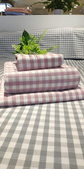 朴真粗布学生三件套粗布花型粗布学生宿舍