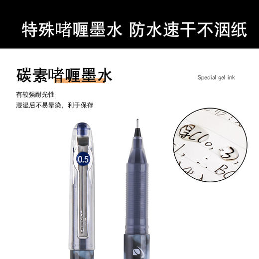 日本文具 pilot 百乐 P500 中性笔 针管彩色水性笔 商品图1