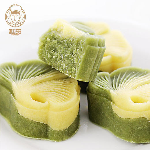 雅觅 海盐芝士绿豆糕320g 8枚传统糕点小吃办公下午茶休闲食品特产零食 商品图1