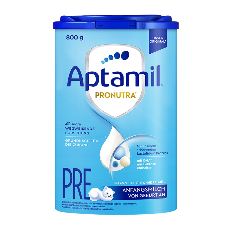 德国爱他美AptamilPre段德国进奶粉800g0-6个月