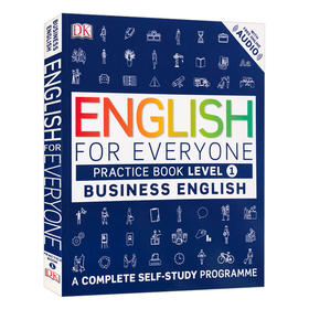 人人学英语 商务英语1 英文原版 English for Everyone Business English Level 1 Practice Book 原版自学练习册小花生网推荐读物