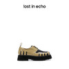 [捡漏价]lost in echo 设计师品牌双层斜方头假两件透气德比单鞋 商品缩略图3