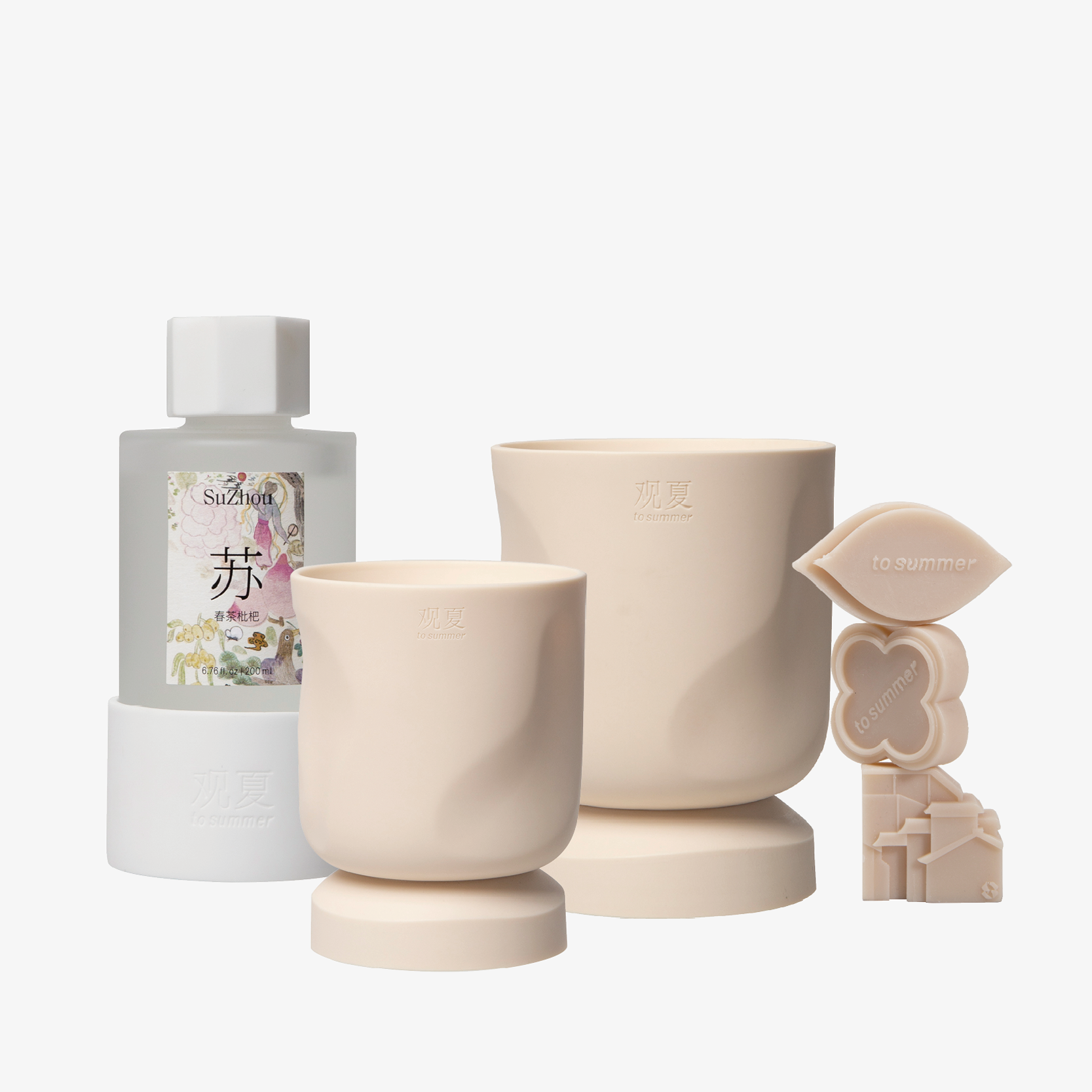 【积分礼遇】苏州甜·春茶枇杷 精油木芯香薰蜡烛