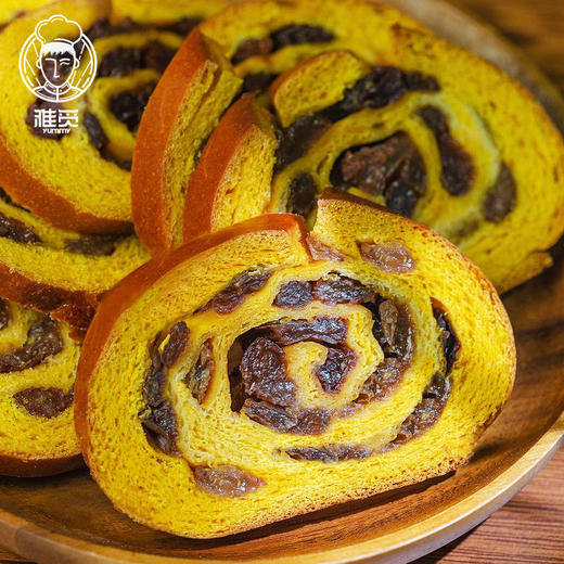 雅觅 金瓜提子大列巴500g 俄罗斯坚果面包 新疆俄罗斯风味列巴 健康早餐 老少都能吃的面包 商品图2