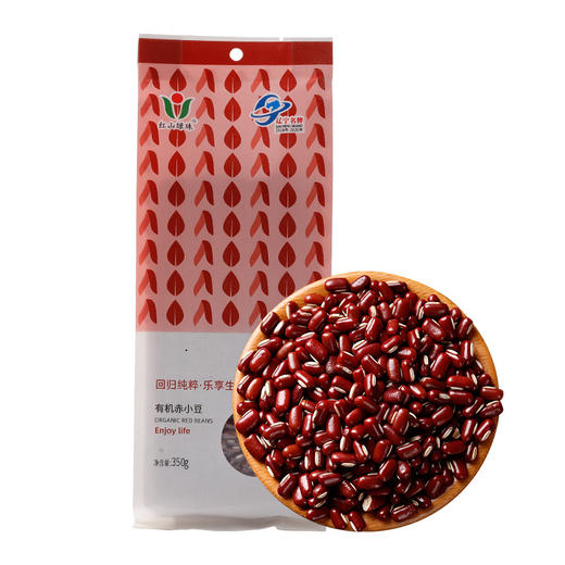 红山绿珠有机赤小豆 350g/袋 商品图3