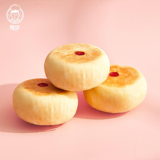 雅觅 乳酪玫瑰花饼280g 8枚鲜花饼特产小吃 营养休闲食品零食 商品图1