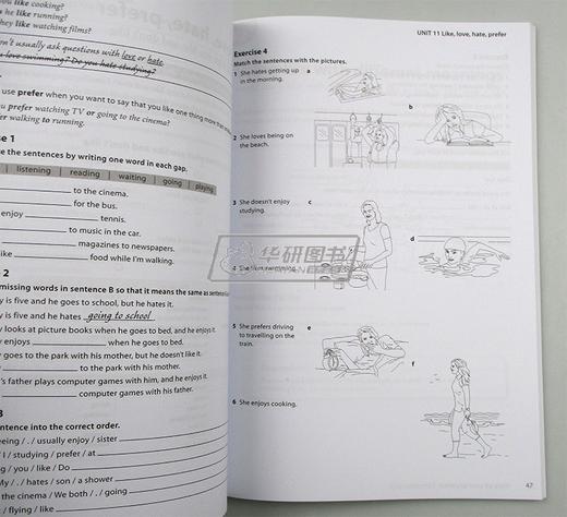 柯林斯攻破你的语法4册套装 英文原版书 Collins Work on Your Grammar A1 A2 B1 B2 英语考试辅导书籍进口教材 英文版原版 商品图2
