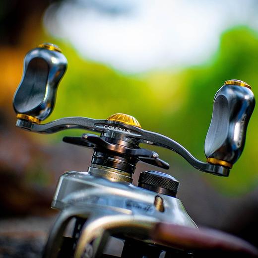 Gomexus革梦士全钛合金握丸碳纤维水滴轮摇臂 商品图1