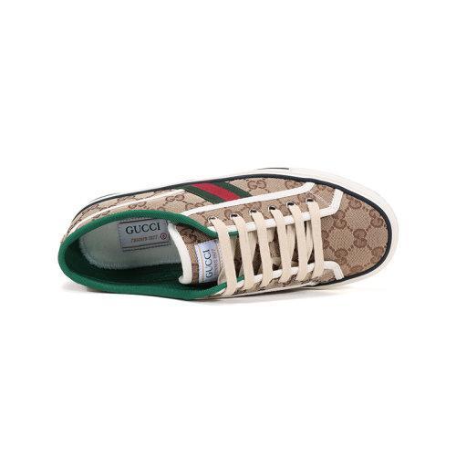 GUCCI/古驰 男士Tennis 1977系列织物系带休闲运动鞋板鞋 606111 HVK20 商品图3