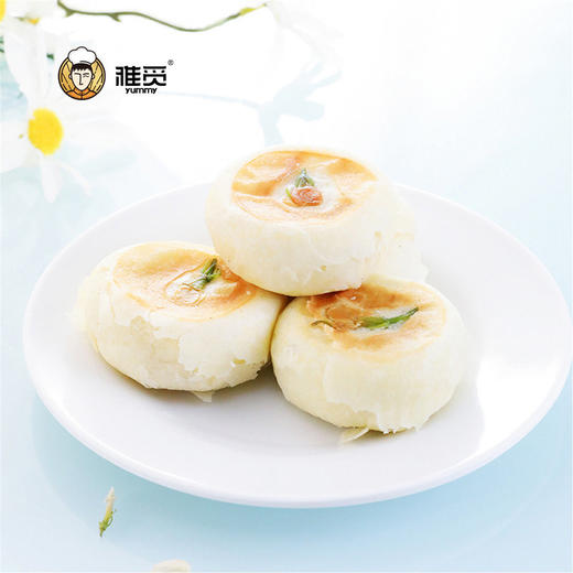 雅觅 乳酪茉莉花饼280g 8枚夹心糕点元气馅饼 休闲食品零食点心 商品图3