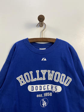 Y2K Vintage Majestic MLB 美国职业棒球大联盟 厚款 短袖T恤 _SST(L)