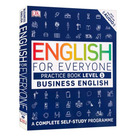 人人学英语 商务英语1 英文原版 English for Everyone Business English Level 1 Practice Book 原版自学练习册小花生网推荐读物 商品图1