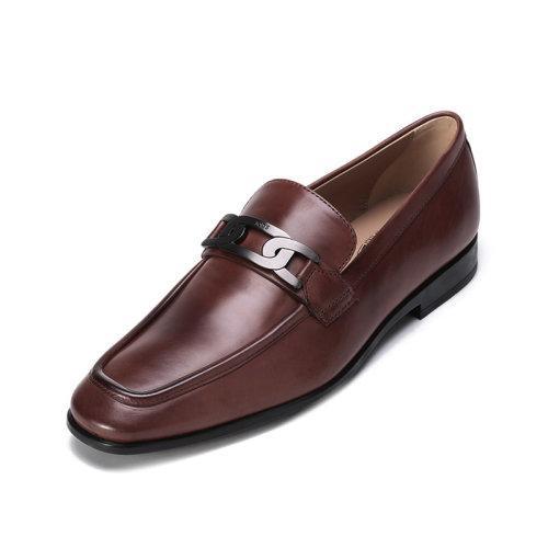 Tod’s/托德斯【22春夏新款】男士皮革麻花扣一脚蹬乐福鞋单鞋皮鞋 XXM51B0FJ10RBX 商品图6