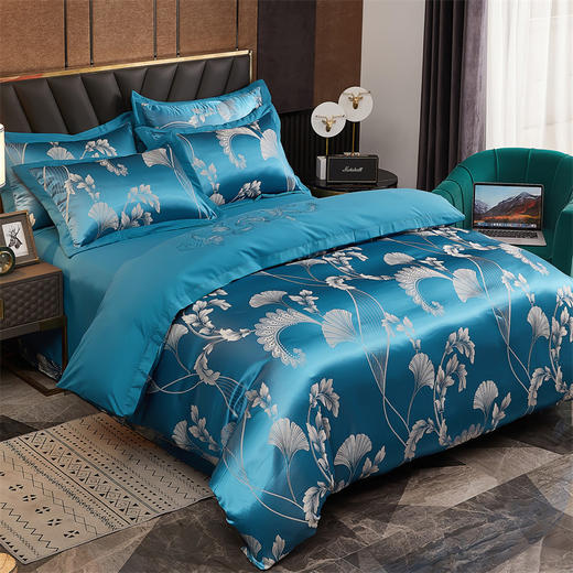 欧典梦娜】天丝贡缎四件套 商品图0