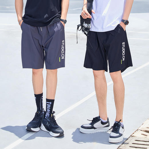 【断码清仓】HX 夏季休闲五分裤S206220078101短裤 商品图3