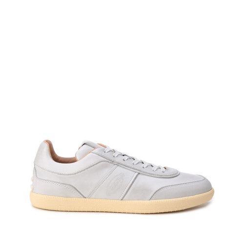 Tod’s/托德斯【22春夏新款】男士皮革微做旧TABS系带休闲运动鞋 XXM68C0DP30WSH 商品图0