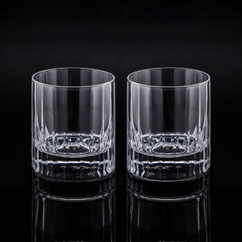 圆乐（circle joy）威士忌杯意大利进口烈酒杯洋酒杯家用水杯水晶玻璃杯2只装CJ-JB03 商品图1