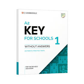 2020版剑桥KET考试真题集A2 青少版 英文原版 A2 Key for Schools 1 for the Revised 2020 Exam Student's Book 英文版进口英语书