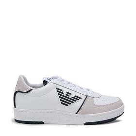 EA7/EA7 男女中性皮革系带休闲运动 X8X073 XK176