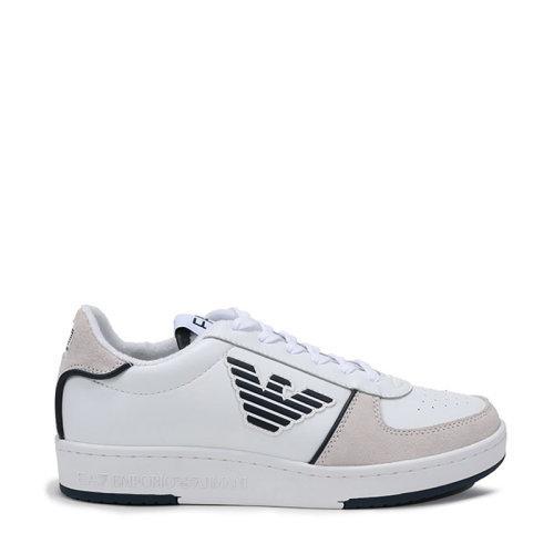 EA7/EA7 男女中性皮革系带休闲运动 X8X073 XK176 商品图0