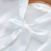 JZYFS109J新款时尚气质休闲蝴蝶结飘带长袖百褶雪纺衬衫 商品缩略图3