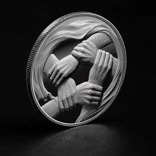 【致敬逆行者】40mm抗疫镀银纪念章（带礼盒） 商品图1