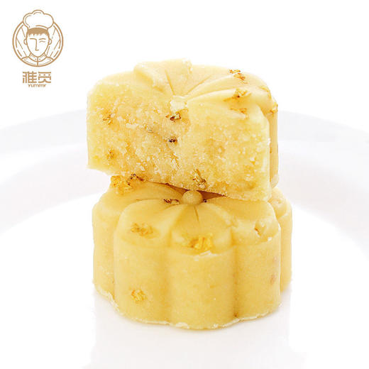 雅觅 桂花绿豆糕320g 8枚传统糕点小吃 特产办公室小吃零食 商品图0