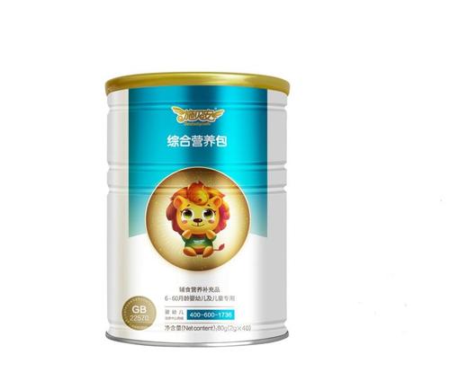 施贝安钙铁锌婴幼儿宝宝综合辅食营养包维生素2g*40袋/罐 商品图2