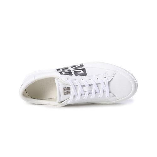 Givenchy/纪梵希【22春夏新款】男士牛皮革系带休闲运动鞋小白鞋 BH005VH13P 商品图2