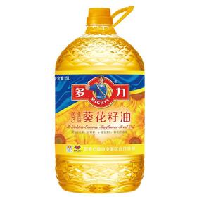 多力/MIGHTY 黄金3益葵花籽油 5L